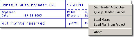 BAE Version 6.6: Schematic Editor: Symbol Context Menus programmable through Symbol Library Definitions