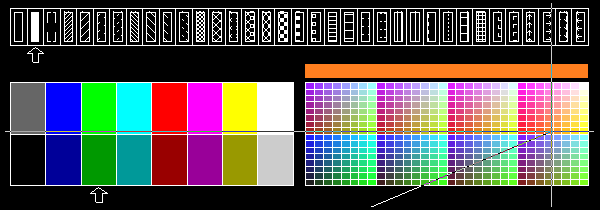 BAE Version 7.6: Layout Editor - Color Palette