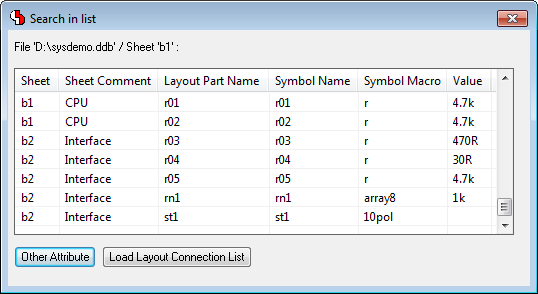 BAE Version 7.8: List View Dialog boxes with Sortable Columns